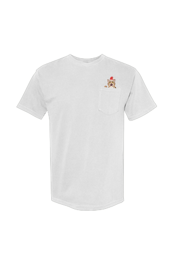 Santa Kitty Treat Pocket Tee