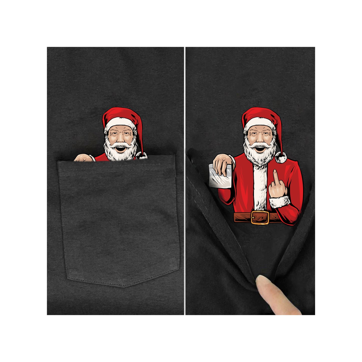 Santa Treat Pocket Tee